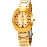 Rado Original Red Simili Stone Dial Ladies Watch #R12413453 - Watches of America