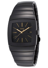 Rado Sintra Quartz Black Dial Black Ceramic Men's Watch #R13724192 - Watches of America