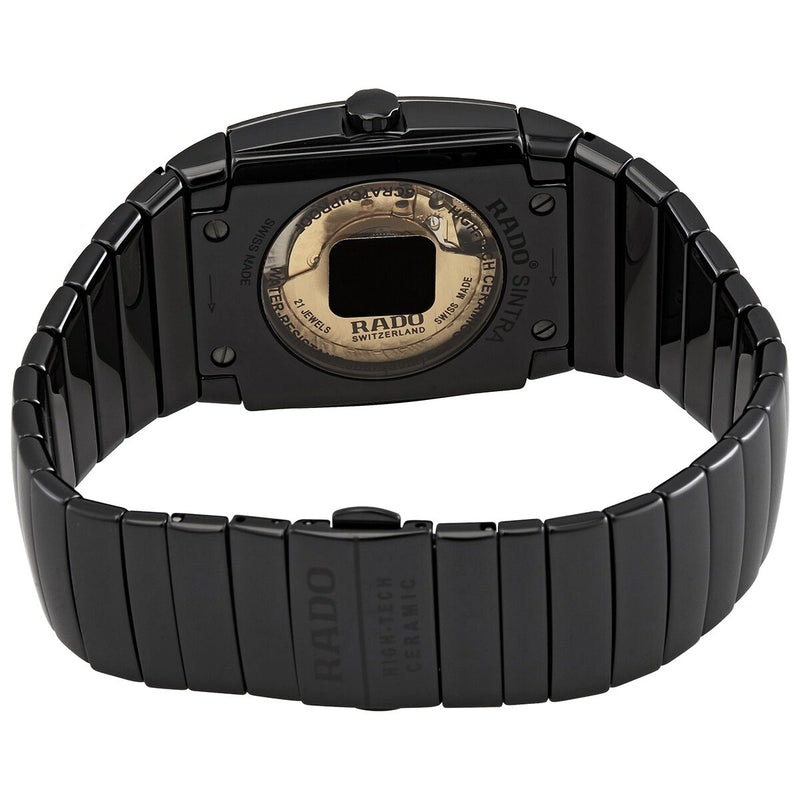 Rado sintra clearance black ceramic