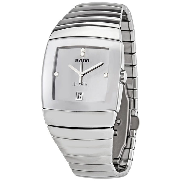 Rado Sintra Jubile Silver Dial Platinum Ceramic Men's Watch