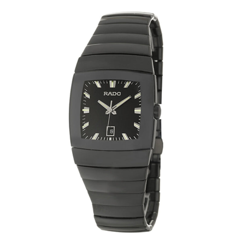 Rado Sintra Quartz Black Dial Watch #R13724152 - Watches of America