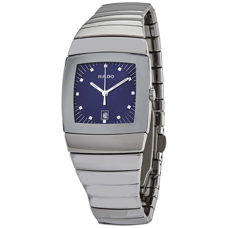 Rado Sintra Quartz Blue Dial Ceramic Ladies Watch #R13721202 - Watches of America