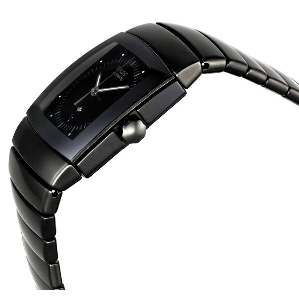 Rado Sintra XL Black Dial Black Ceramic Automatic Men's Watch #R13883182 - Watches of America #2