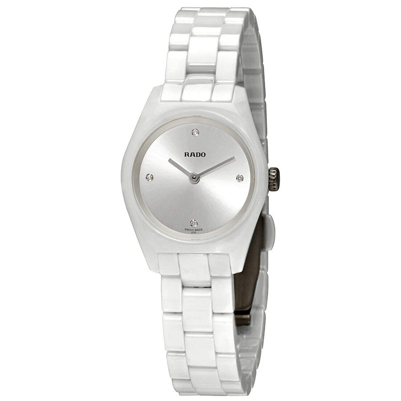Rado Specchio Diamond Silver Dial Ladies Watch #R31509702 - Watches of America