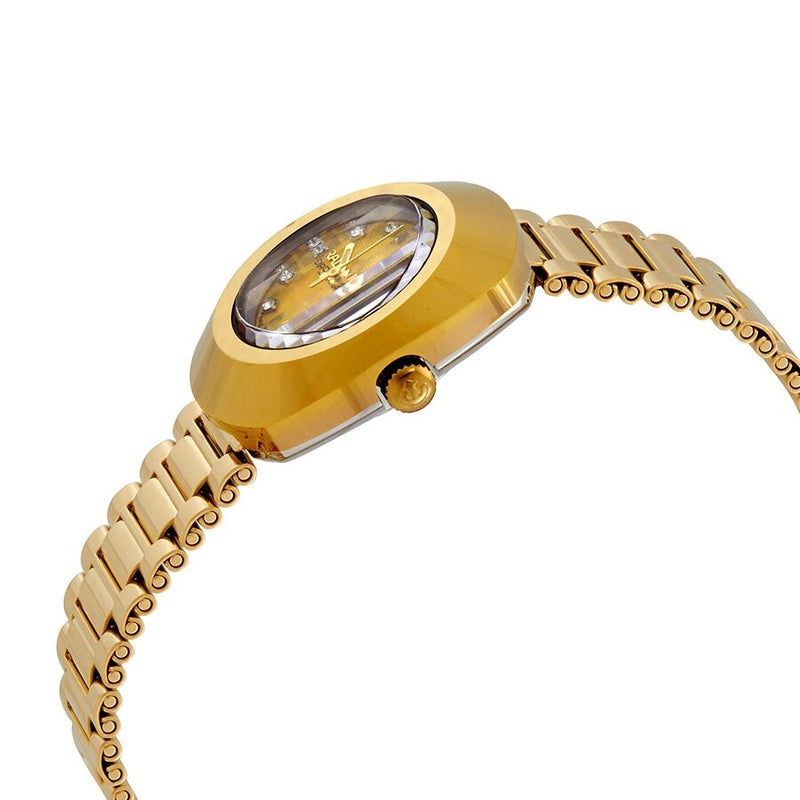 Rado The Original Automatic Gold Dial Ladies Watch #R12416503 - Watches of America #2