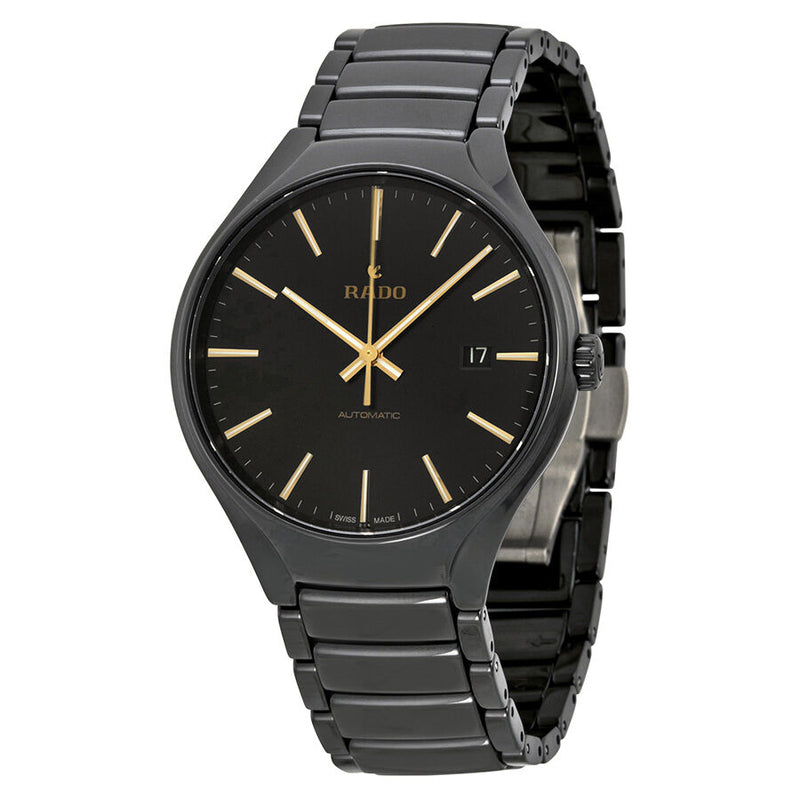 Round Rado Ceramic Black Watch For Man, For Personal Use at best