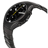 Rado True Black Dial Chronograph High Tech Ceramic Men's Watch #R27815162 - Watches of America #2