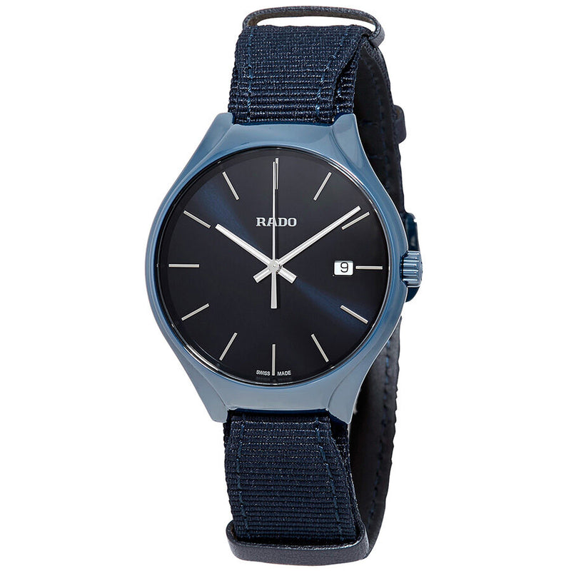 Rado True Quartz Blue Dial Men's Watch #R27235206 - Watches of America
