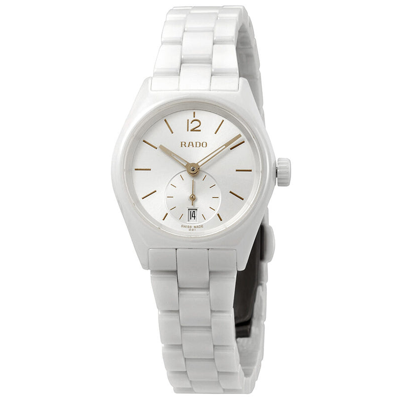 Rado True Specchio Silver Dial Ladies Watch #R27085012 - Watches of America