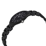 Rado True Thinline Black Dial Black Ceramic Ladies Watch #R27742162 - Watches of America #2
