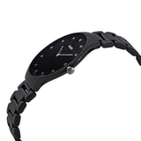 Rado True Thinline Black High-tech Ceramic Diamond Markers 39 mm Watch #R27741732 - Watches of America #2