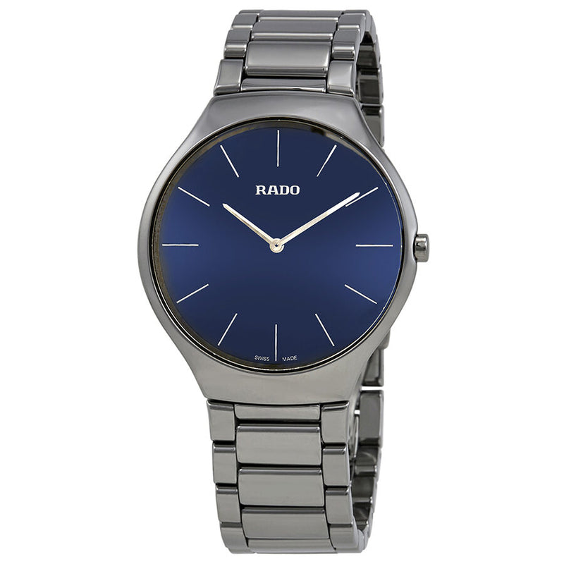 Rado True Thinline Blue Dial Men's Watch #R27955022 - Watches of America