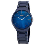 Rado True Thinline Blue Mother of Pearl Dial Men's Watch #R27005902 - Watches of America