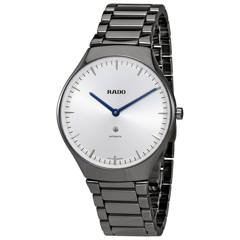 Rado True Thinline L Automatic Silver Dial Men's Watch #R27972102 - Watches of America