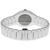 Rado True Thinline White Dial White Ceramic Ladies Watch #R27957112 - Watches of America #3