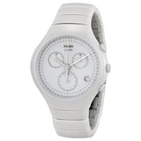 Rado True White Chronograph Jubile Watch #R27832702 - Watches of America