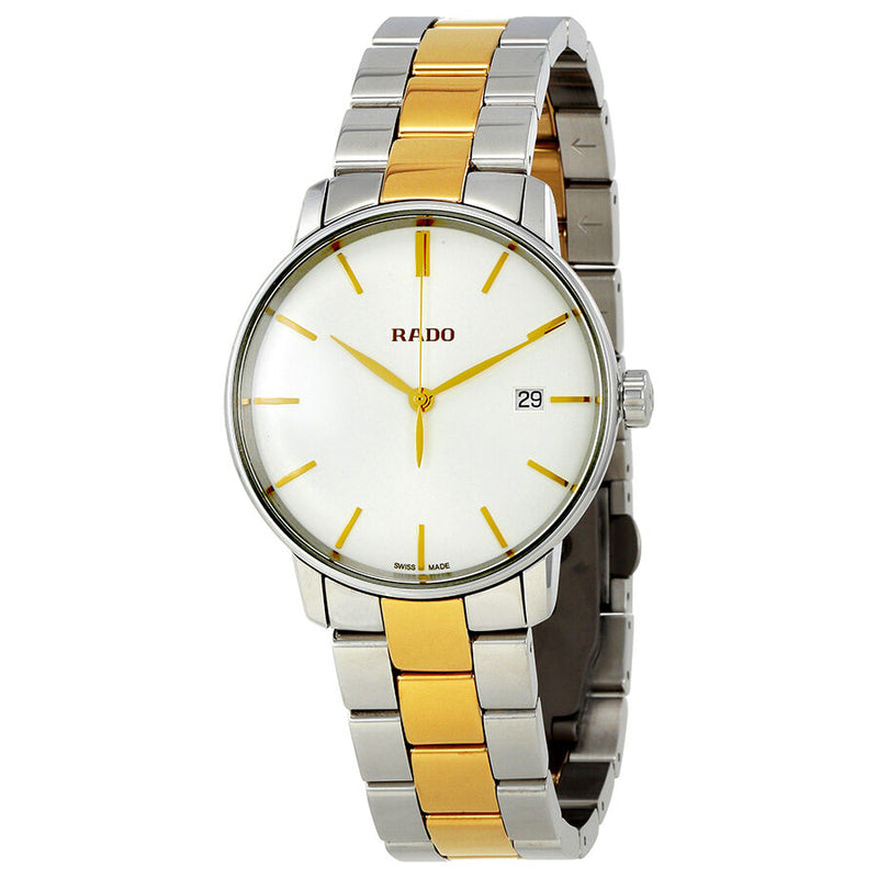 Rado True White Dial Two-tone Men's Watch #R22864032 - Watches of America