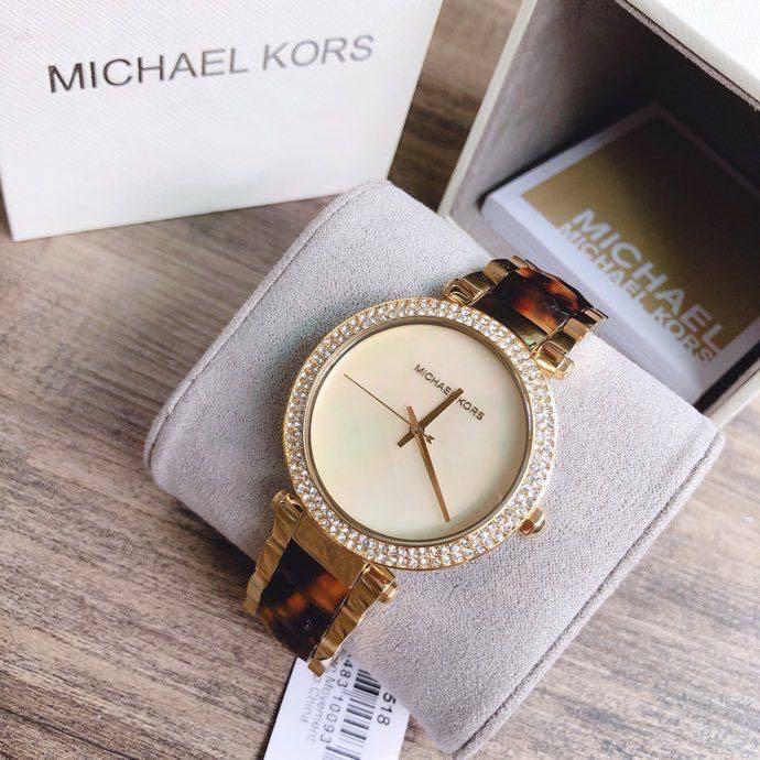 Michael Kors Parker Mother Of Pearl Dial Women's Watch MK6518 - Watches of America #3