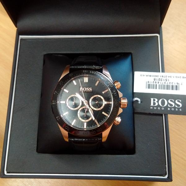 Hugo Boss Chronograph Black Dial Men's Watch 1513218 - Watches of America #2