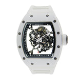 Richard Mille Bubba Watson White Ceramic Watch #RM055 - Watches of America