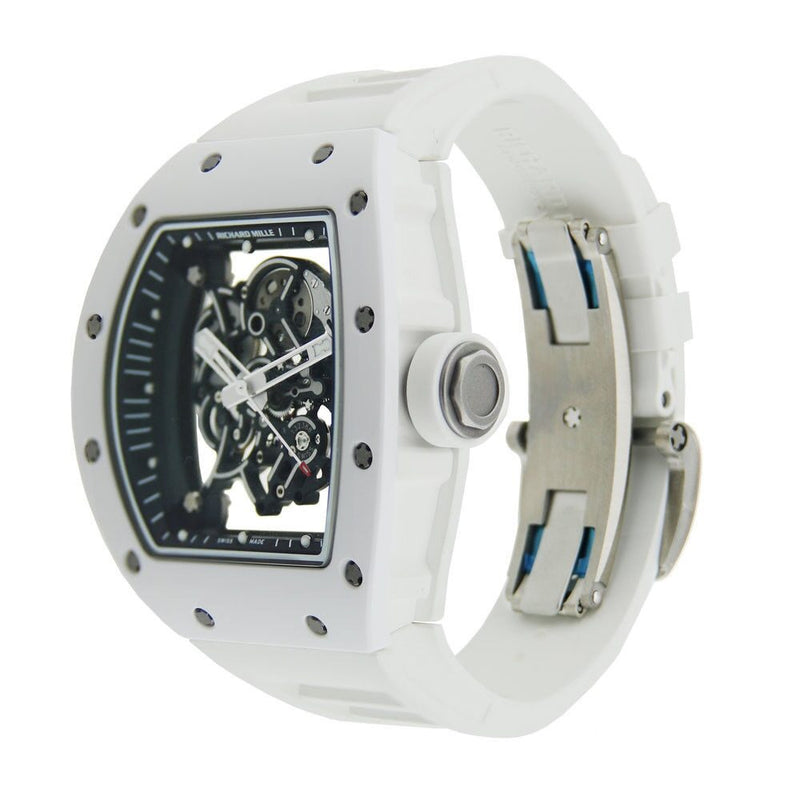Richard Mille Bubba Watson White Ceramic Watch #RM055 - Watches of America #2