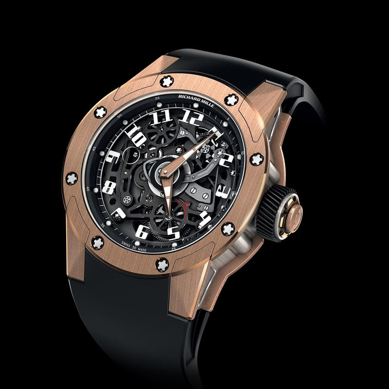 Richard Mille Dizzy Hands Automatic Black Dial Men's Watch #RM63-01 - Watches of America