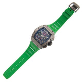 Richard Mille RM 11-02 Flyback Chronograph Dual Time Zone Automatic Titanium Men's Watch #RM11-02 TI - Watches of America #3