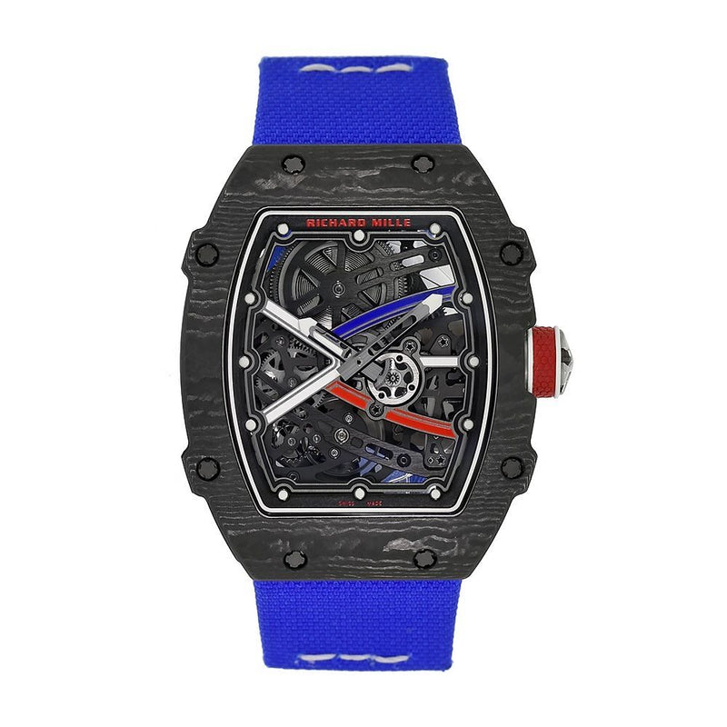 Richard Mille RM 67-02 Automatic Men's Watch #RM67-02 Sebastian Ogier Black/Blue - Watches of America
