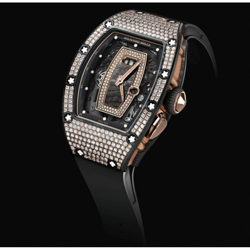 Richard Mille  Medium Set Automatic Diamond Ladies Watch#RM07-01 - Watches of America
