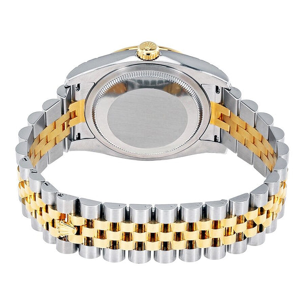 Rolex Oyster Perpetual Datejust 36 Champagne Dial Stainless Steel and 18K Yellow Gold Jubilee Bracelet Automatic 36 mm Watch #116243CJDJ - Watches of America