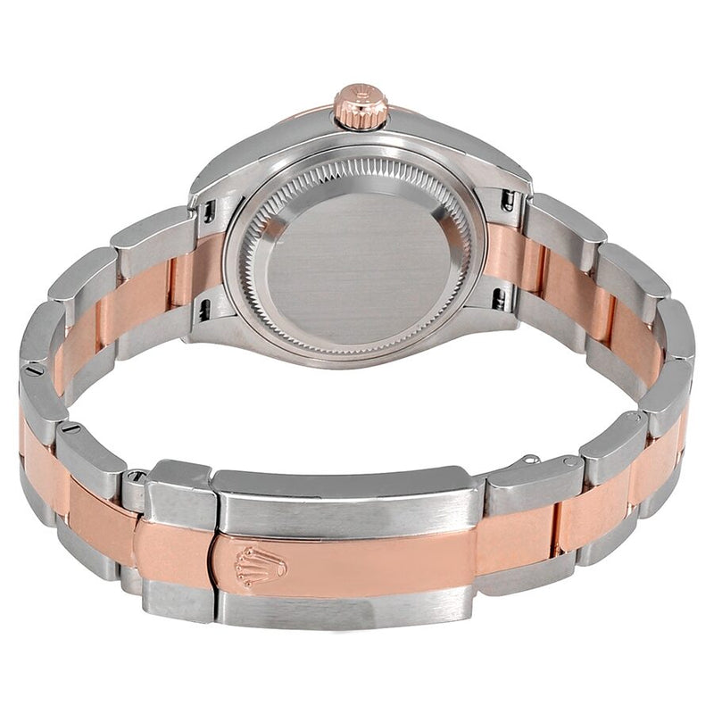 Rolex Lady Datejust Chocolate Dial Steel and 18K Everose Gold Oyster Watch #279161CHSO - Watches of America #3