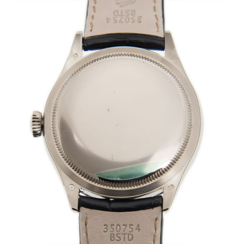 Rolex Cellini Time Automatic Diamond Black Dial Ladies Watch #50709BKDBKL - Watches of America #4