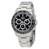 Rolex Cosmograph Daytona Black Dial Oyster Men's Watch 116500BKSO#116500LN - Watches of America