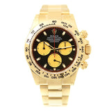 Rolex Cosmograph Daytona Champagne and Black Dial Men's Chronograph Watch 116508CBKSO#116508 CBKSO - Watches of America