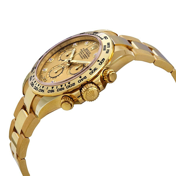 Rolex Cosmograph Daytona Champagne Diamond Dial Automatic Men's Watch #116508GLDO - Watches of America #2