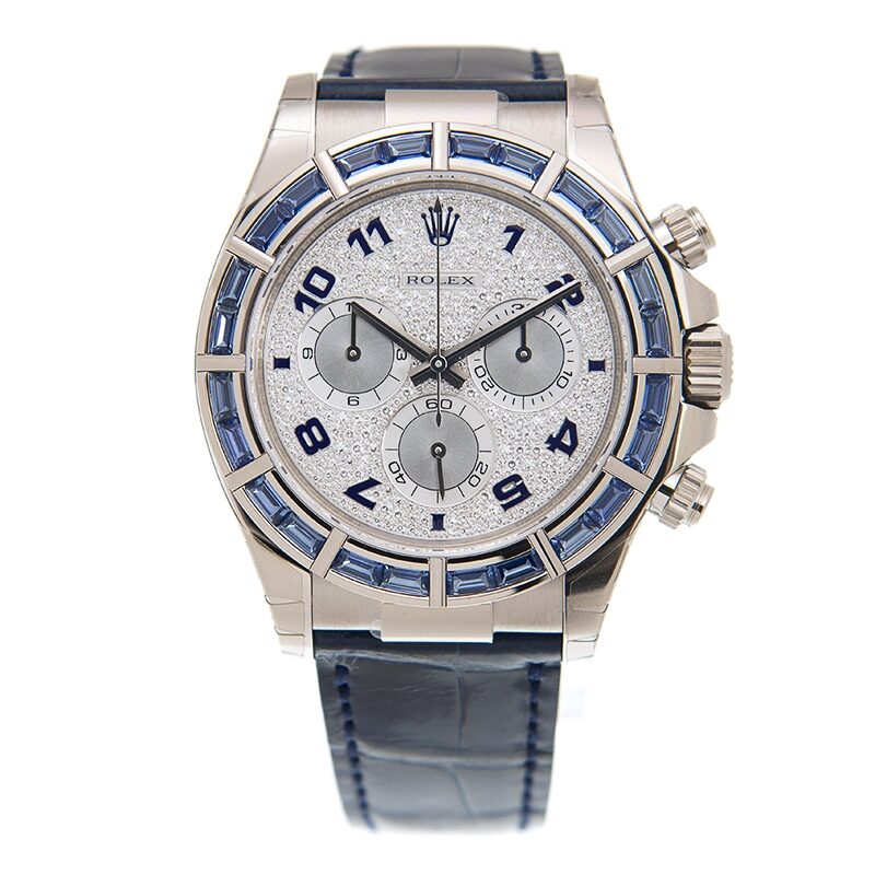 Rolex Cosmograph Daytona Chronograph Blue Ruby Automatic Chronometer Men's Watch 116589SABL#116589 SABL - Watches of America
