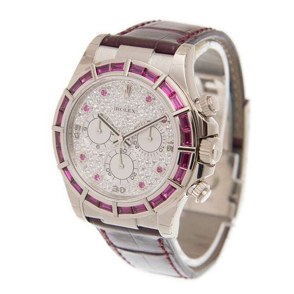 Rolex Cosmograph Daytona Chronograph Red Ruby Automatic Chronometer Diamond Men's Watch 116589SRBRDL #116589S RBRDL - Watches of America #2