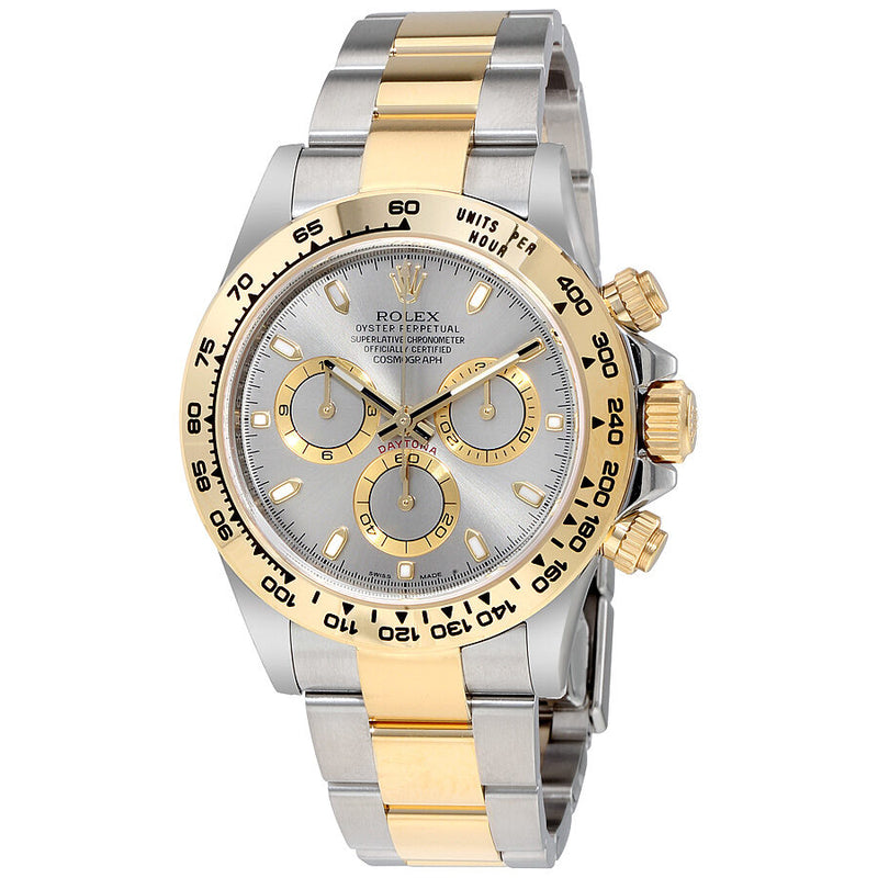 Rolex Cosmograph Daytona Grey Dial Steel and 18K Yellow Gold Automatic Men's Watch #116503GYSO - Watches of America