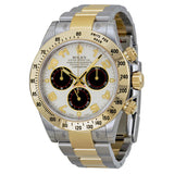 Rolex Cosmograph Daytona Ivory Dial Stainless steel and 18K Yellow Gold Oyster Bracelet Automatic Men's Watch #116523IBKAO - Watches of America