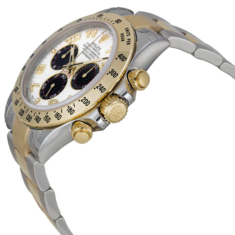 Rolex Cosmograph Daytona Ivory Dial Stainless steel and 18K Yellow Gold Oyster Bracelet Automatic Men's Watch #116523IBKAO - Watches of America #2