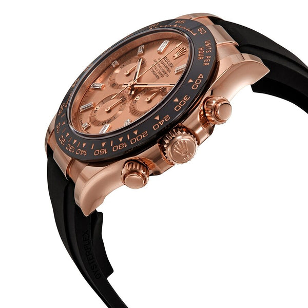Rolex Cosmograph Daytona Pink Diamond Dial Men's Chronograph Oysterflex Watch #116515PKDR - Watches of America #2