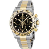 Rolex Cosmograph Daytona Steel and 18K Yellow Gold Oyster Men's Watch #116503BKSO - Watches of America