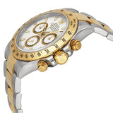 Rolex Cosmograph Daytona White Dial Stainless steel and 18K Yellow Gold Oyster Bracelet Automatic Men's Watch 116523WSO #116523-WSO - Watches of America #2