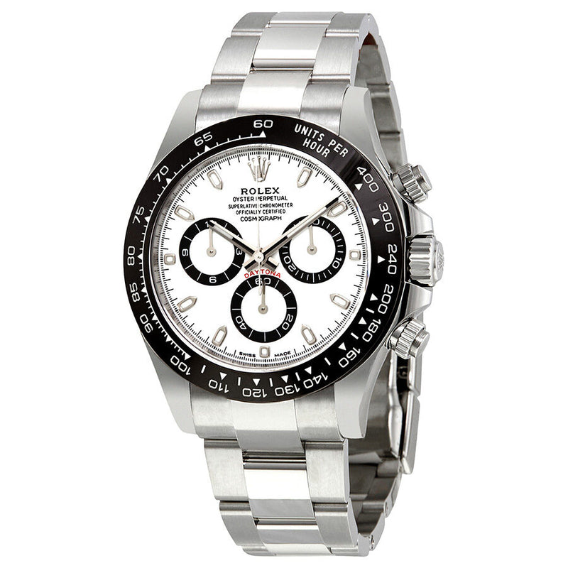 Rolex Cosmograph Daytona White Dial Stainless Steel Oyster Men's Watch 116500WSO#116500LN - Watches of America