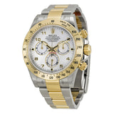 Rolex Cosmograph Daytona White Mother of Pearl Dial Stainless steel and 18K Yellow Gold Oyster Bracelet Automatic Men's Watch 116523MAO#116523-MAO - Watches of America