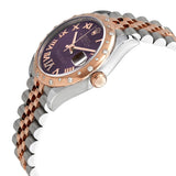 Rolex Datejust 31 Aubergine Dial Ladies Steel and 18kt Everose Gold Jubilee Watch #278341AURDJ - Watches of America #2