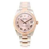 Rolex Datejust 31 Automatic Pink Dial Ladies Watch #178341 PRO - Watches of America