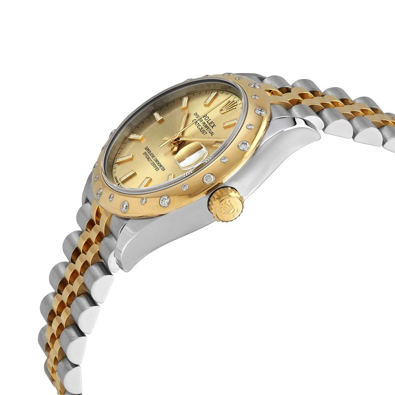 Rolex Datejust 31 Champagne Dial Automatic Ladies Steel and 18kt Yellow Gold Jubilee Watch #278343CSJ - Watches of America #2