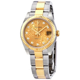 Rolex Datejust 31 Champagne Jubilee Diamond Dial Automatic Ladies Oyster Watch #178273CJDO - Watches of America