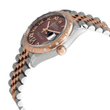 Rolex DateJust 31 Chocolate Diamond Dial Automatic Ladies Stainless Steel -18 ct Everose Gold Jubliee Watch #278341CHRDJ - Watches of America #2